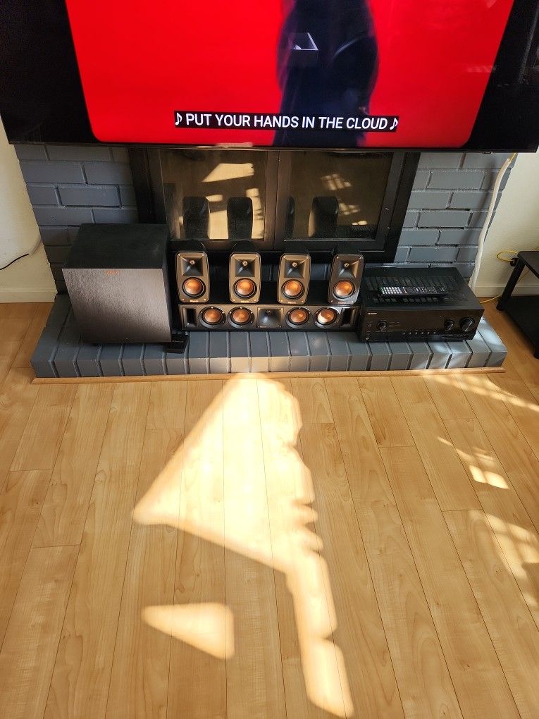 Klipsch Home Theater System 5.1 W/Sony Receiver