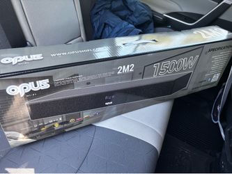 Opus 2M2 1500W Wireless Soundbar for TV Computer