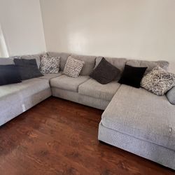 Grey Sectional Couch