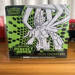 Pokemon Perfect Order Pokemon Center ETB MAKE OFFER!