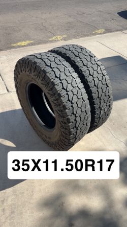 (2)35X11.50R17LT Falken Wildpeak R/T