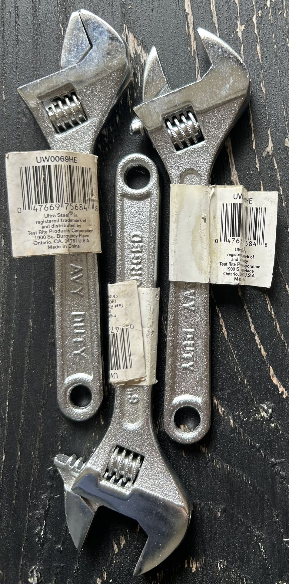 6” Adjustable Wrench