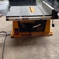Dewalt tablesaw 10”