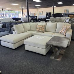 Beige Fabric Sectional Sofa 🚚WE DELIVER🚚