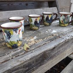 Rusted Coffee Cups