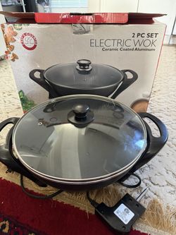 Brand New Chef’s Counter Electric Wok - Model CC-224