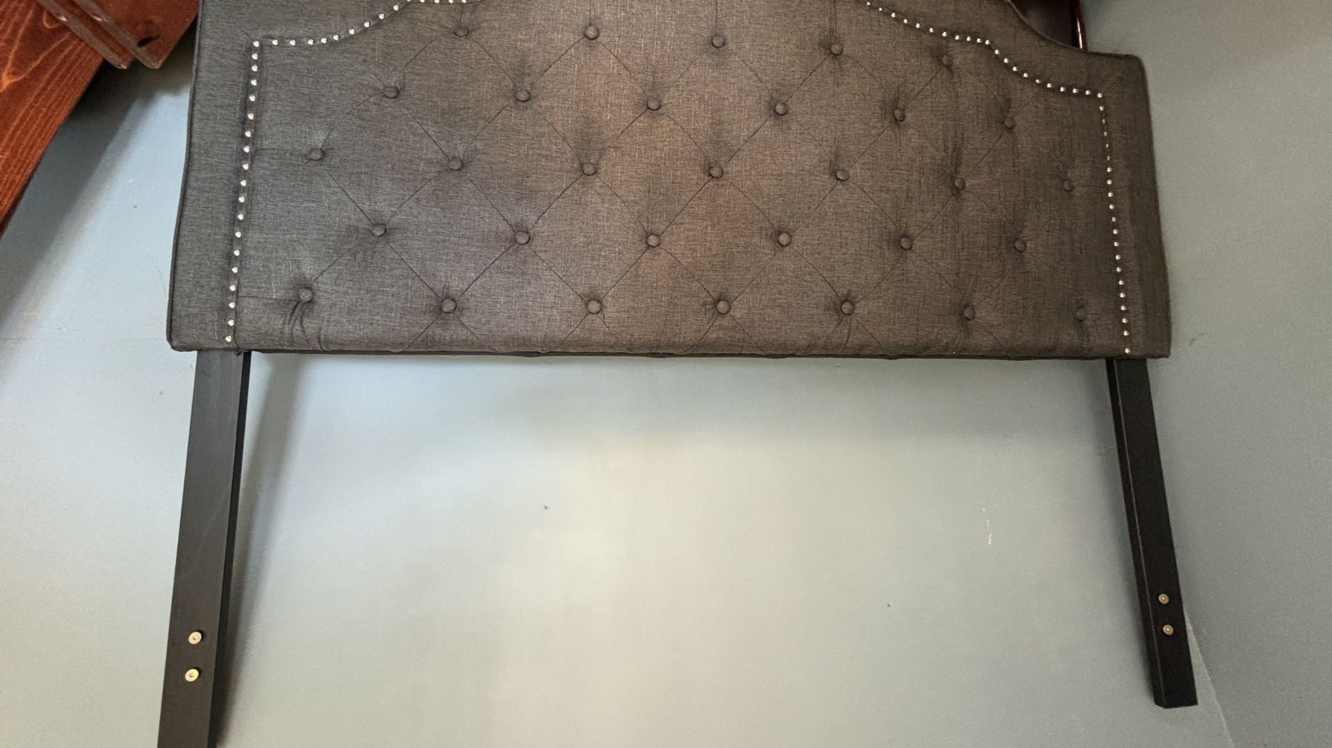 Queen Bed Headboard (Gray)