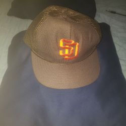 Vintage Old School San Diego Padres Hat Snapback 