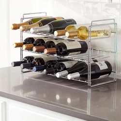  chrome wine racks