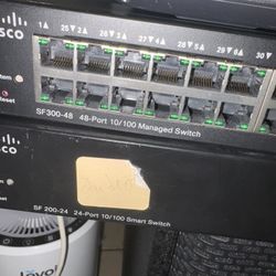 Cisco 24/ 48 Port POE Swithes