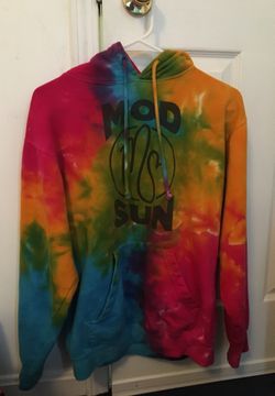 Tie dye MOD SUN hoodie SIZE S