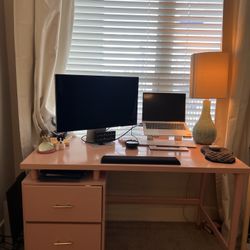 Pink Desk 