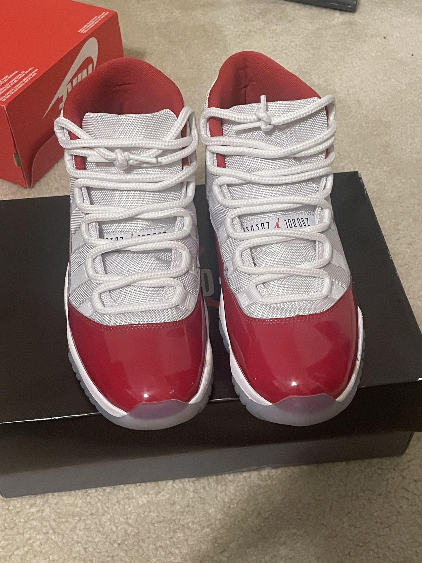 cherry red jordans