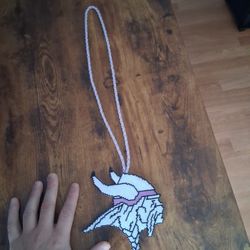 Beaded Vikings Medallion & Necklace