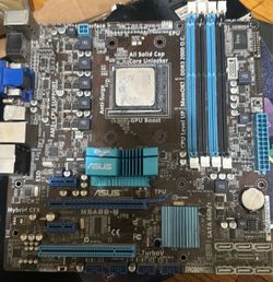 ASUS M5A88-M AM3+ Motherboard with AMD FX FD6300WMW6KHK CPU