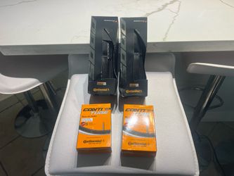 Continental Grand Prix 5000 Performance Bike Tire Set of 2 plus 2 continental inner tubes