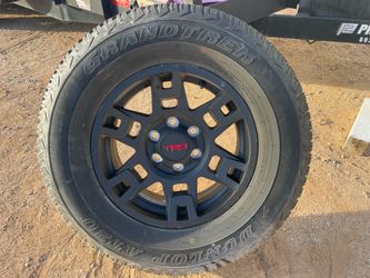 TRD Rim and Tire