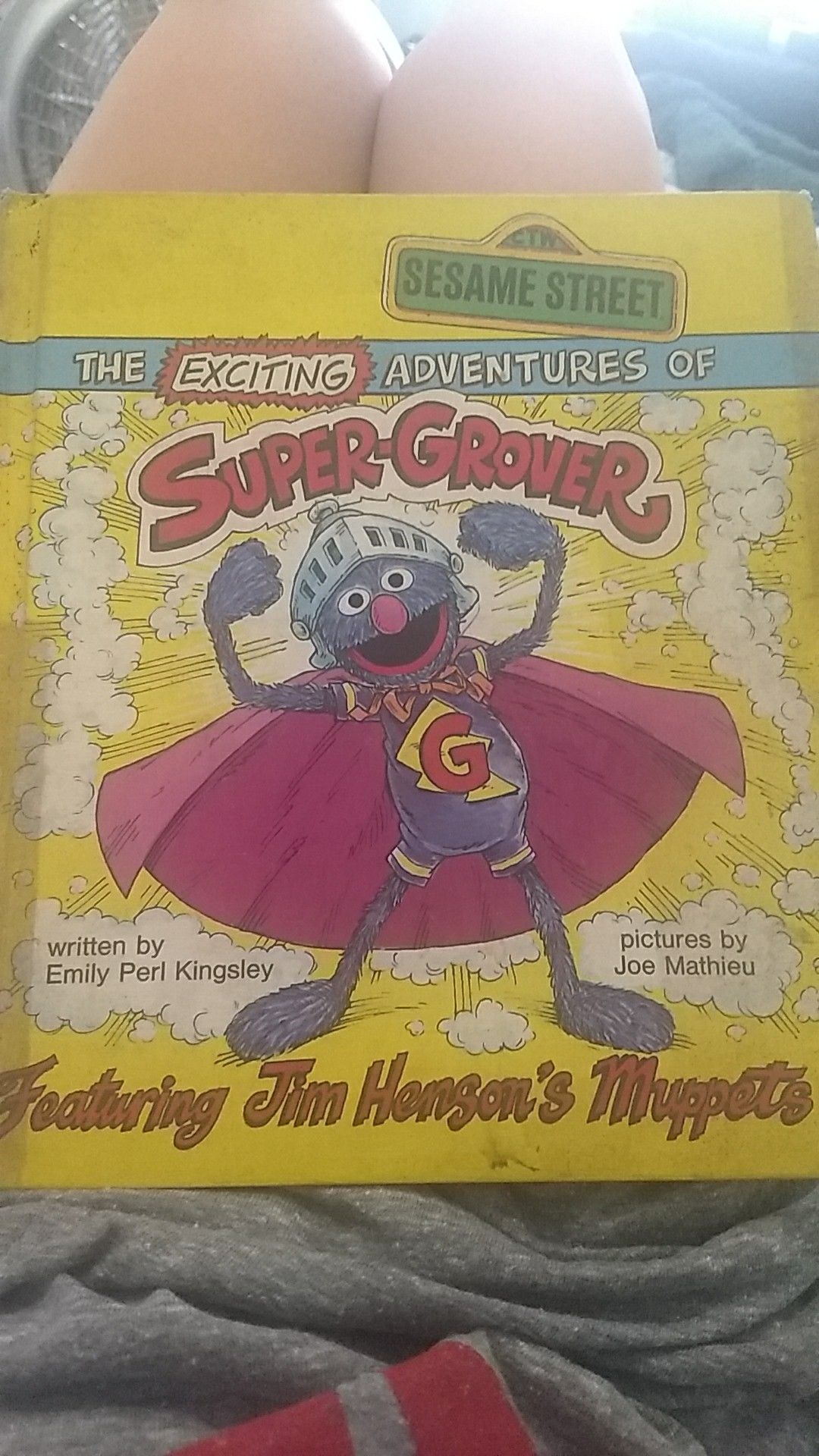 Are vintage exciting Adventures of Super Grover Sesame Street