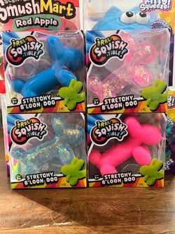 100% Authentic Ja Ru Irre Squish Tible Balloon Dog Squishy $12 EACH