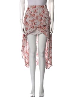 ALLSAINTS Slvina Momo Midi Asymmetrical Skirt - Sz 6