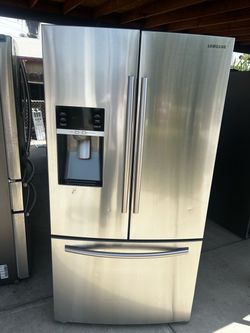 Counter- Depth Samsung French Door Stainless Steel Refrigerator