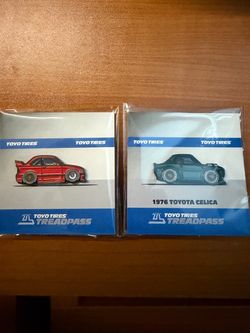 LEEN CUSTOMS TOYO TIRES TREADPASS PINS