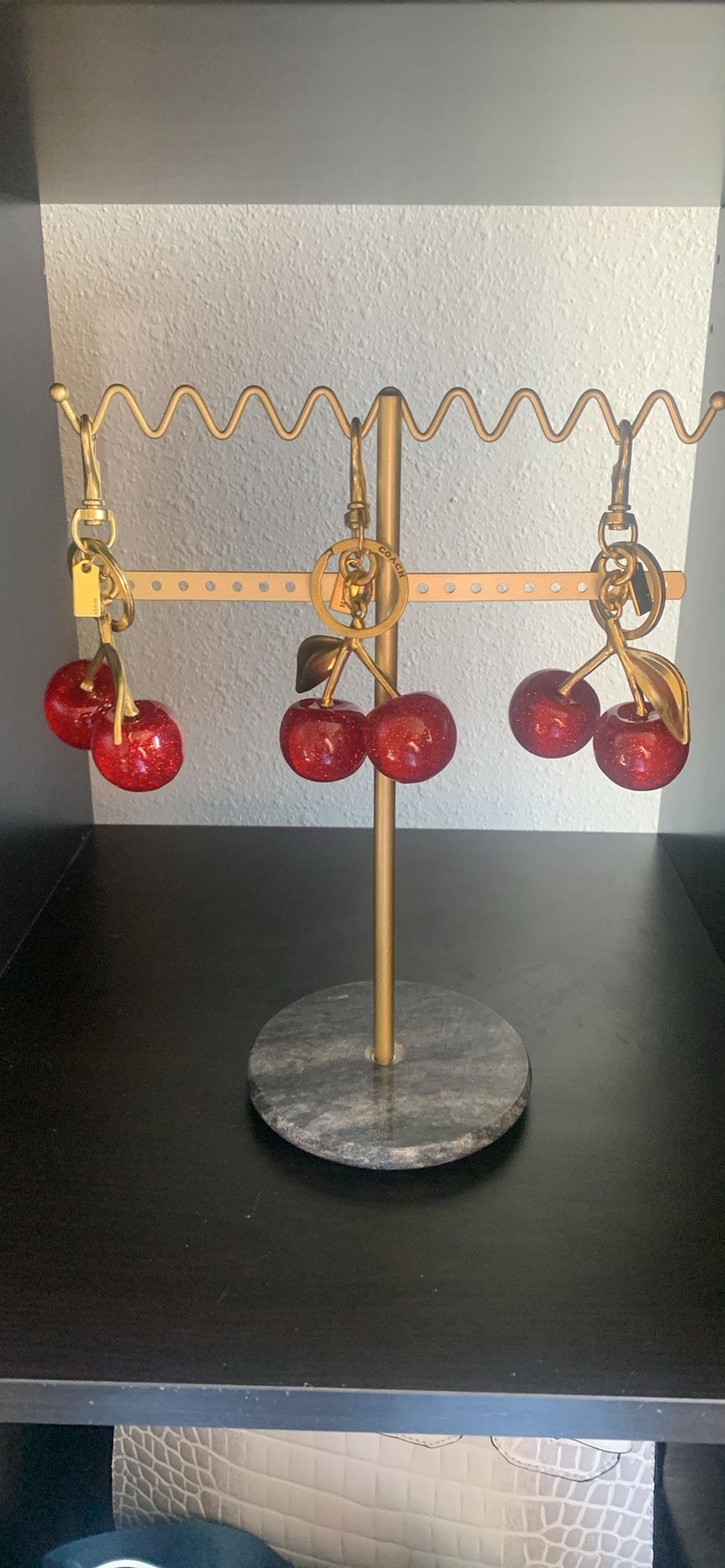 Coach Keychain Cherry’s 
