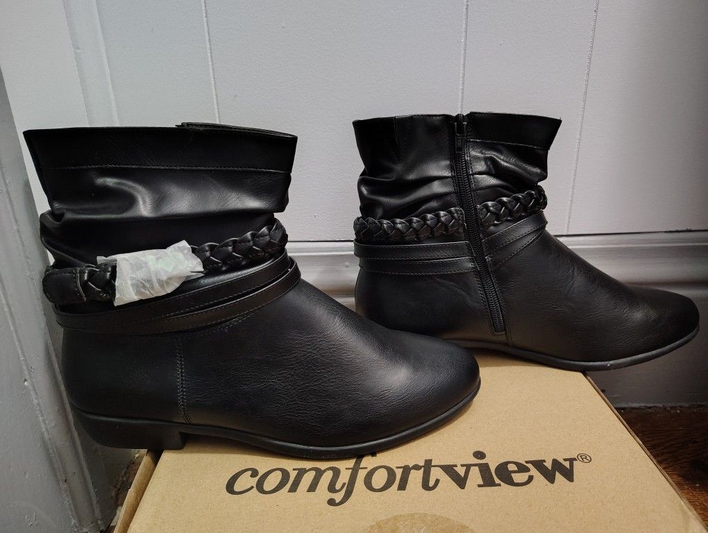 Comfort View Mickey Boots NIB