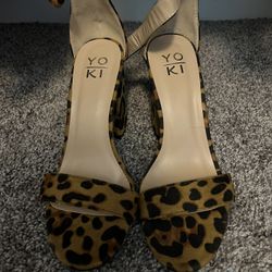 Leopard Print Heels 
