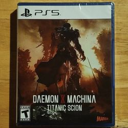Daemon X Machina Titanic Scion for Playstation 5