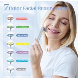 7 Color Facial Beauty Light Therapy Wand 
