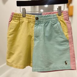 Ralph Lauren Kids Size 10 Medium Shorts Cotton Polo Multicolored New condition