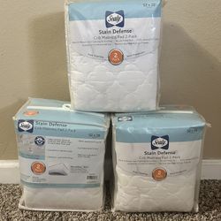Crib Mattress Pad 2 -Pack NEW / Cobertor Para Colchón De Cuna