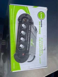 Live Wire Solutions HA204 4-Channel Headphone Amp