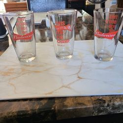 Budweiser Drinking Glasses