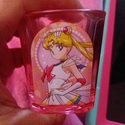Sailor Moon And Sailor Mars Shot Glass