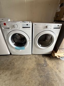 LG Front Load Washer and Dryer