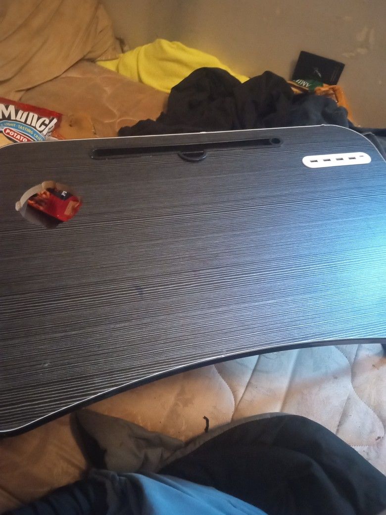 Portable Foldable USB Charging Laptop Table