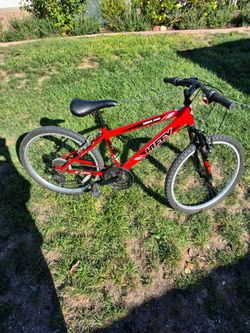 24 inch mountain bike.