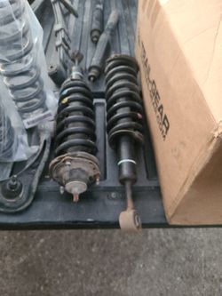 2014 Toyota Tacoma Sr5 Springs, Struts, A Arms, Leafs, Bilstein 6112 Springs, Icon Add On Leaf, Icon U Bolts