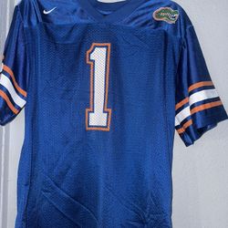 FLORIDA GATORS Nike #1 FOOTBALL Blue JERSEY XL (20) U of Florida