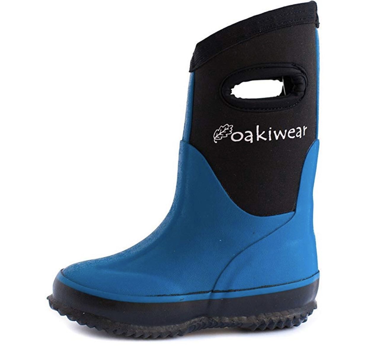 Oakiwear Brand New, Neoprene Rain Boots, Snow Boots, Celestial Blue, Toddler Size 8