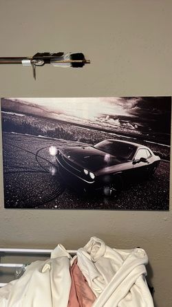 Canvas Picture of Dodge Challenger