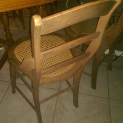 5 Solid Wood Chairs For $35
