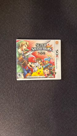 Super Smash Bros For Nintendo 3ds