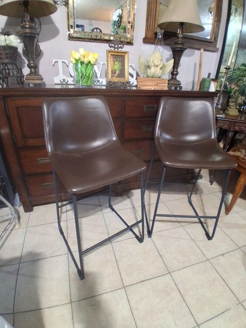 Counter Height Stools $100 Pair