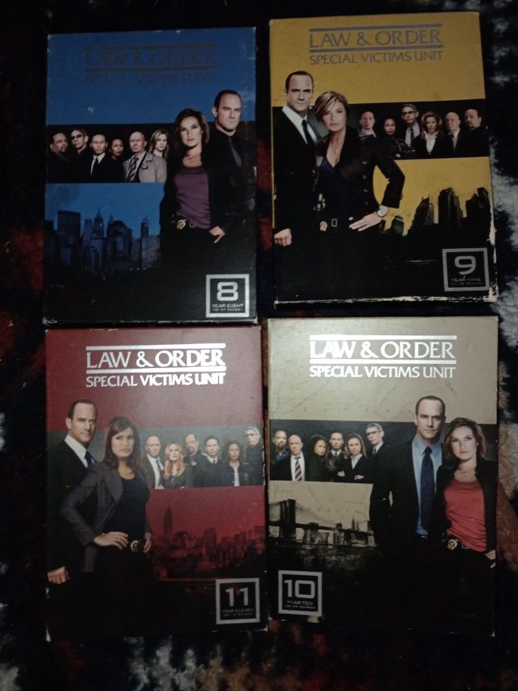 Law & Order Special Victims Unit Complete Seasons 8 9 10 And 11