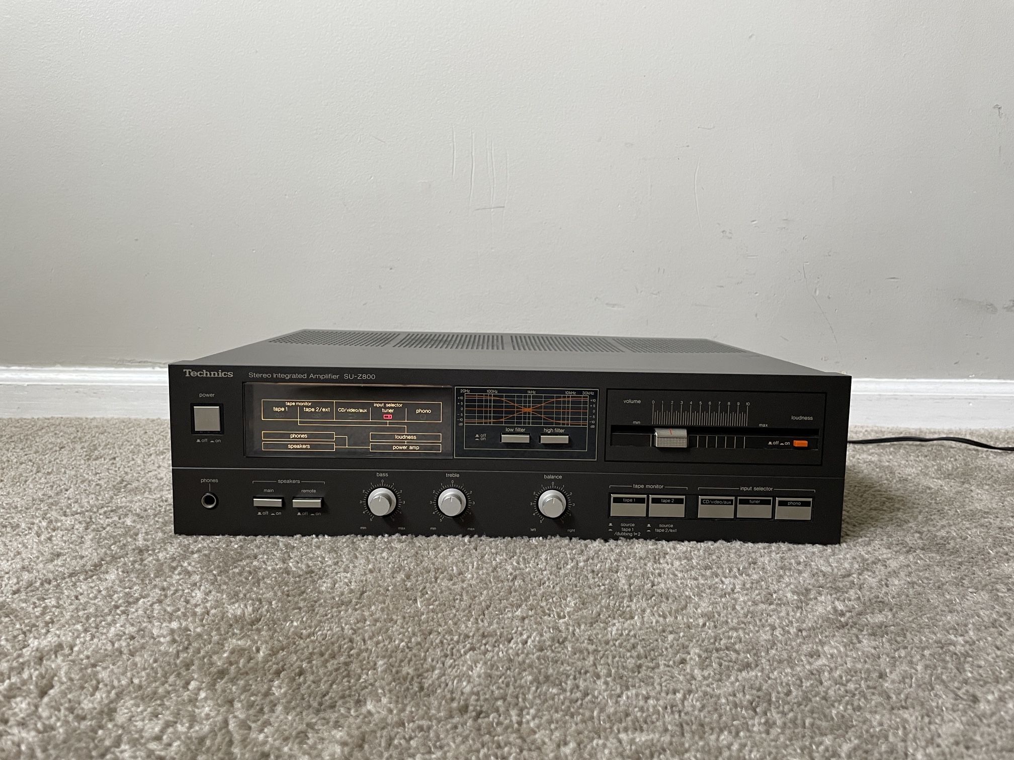 Technics SU-Z800 Home Stereo Integrated Amplifier Amp