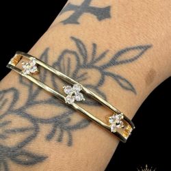 Clover, Gold Bracelet