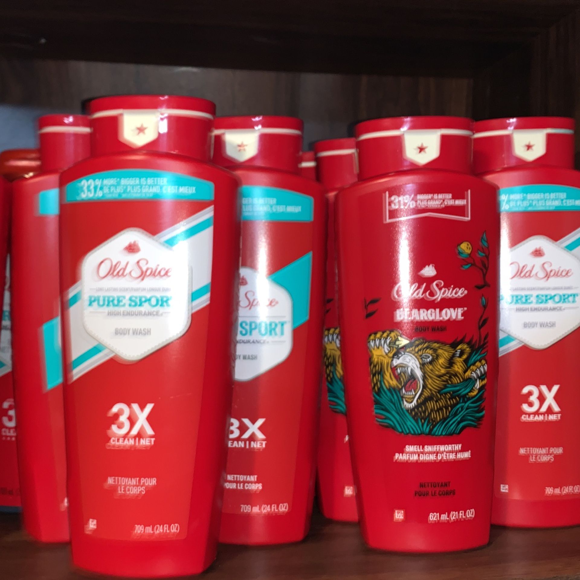 Old Spice Body Wash 5 For 20 or 4$ Each